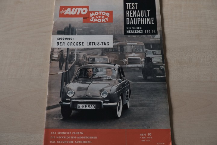Auto Motor und Sport 10/1960